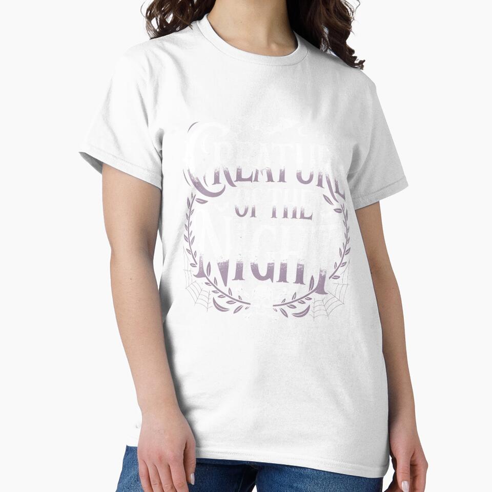 Creature of the Night Gothic Gift for Night Owls by Say It With Ink