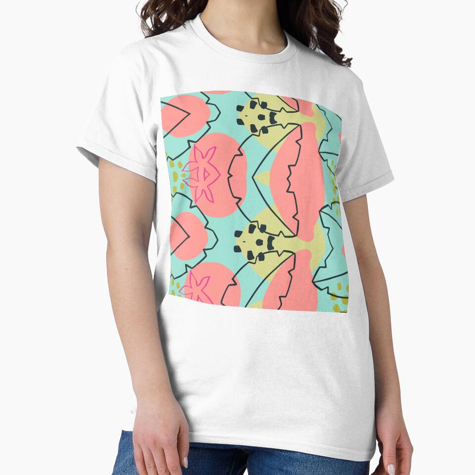 Abstract Retro patterns art cute design by Kamzzi