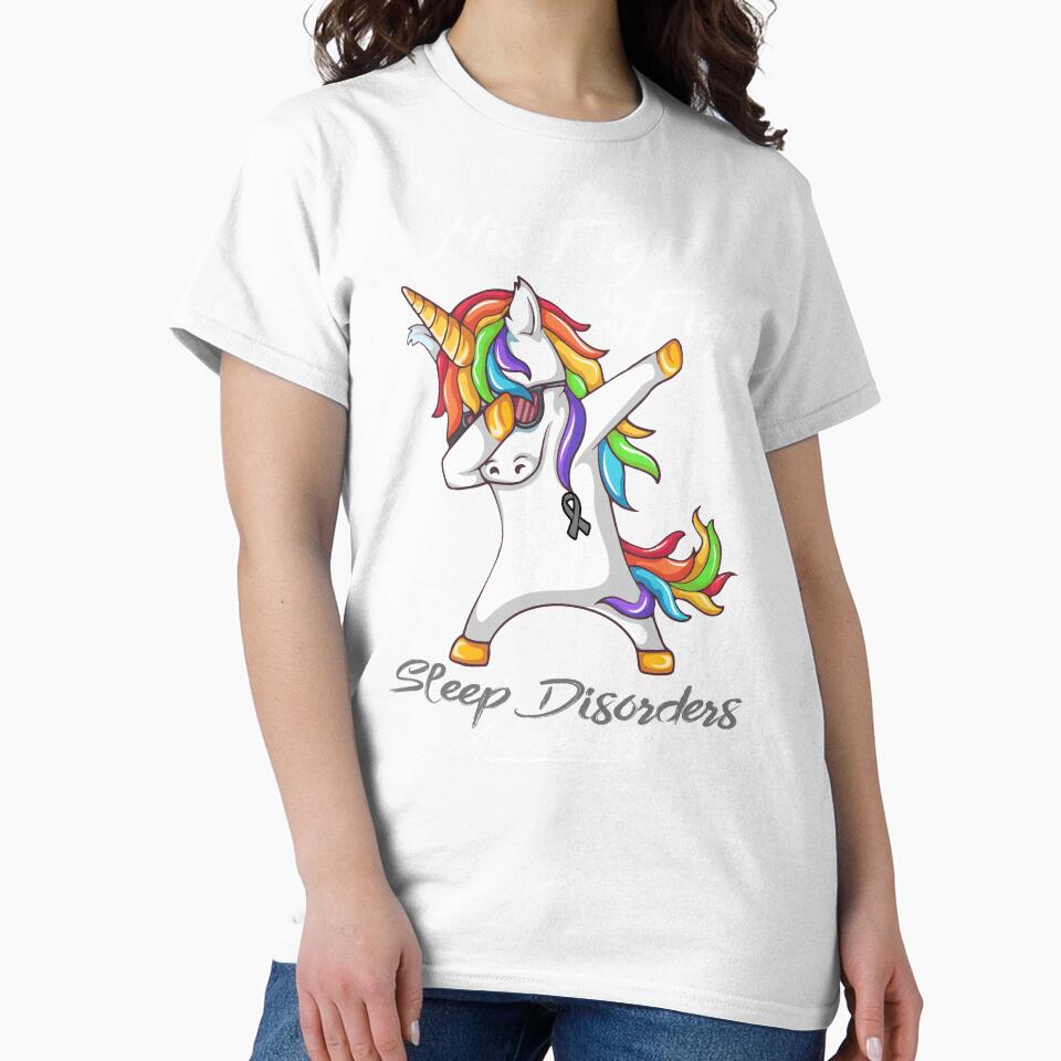 Unicorn His Fight Is My Fight Sleep Disorders Awareness by rechardtee