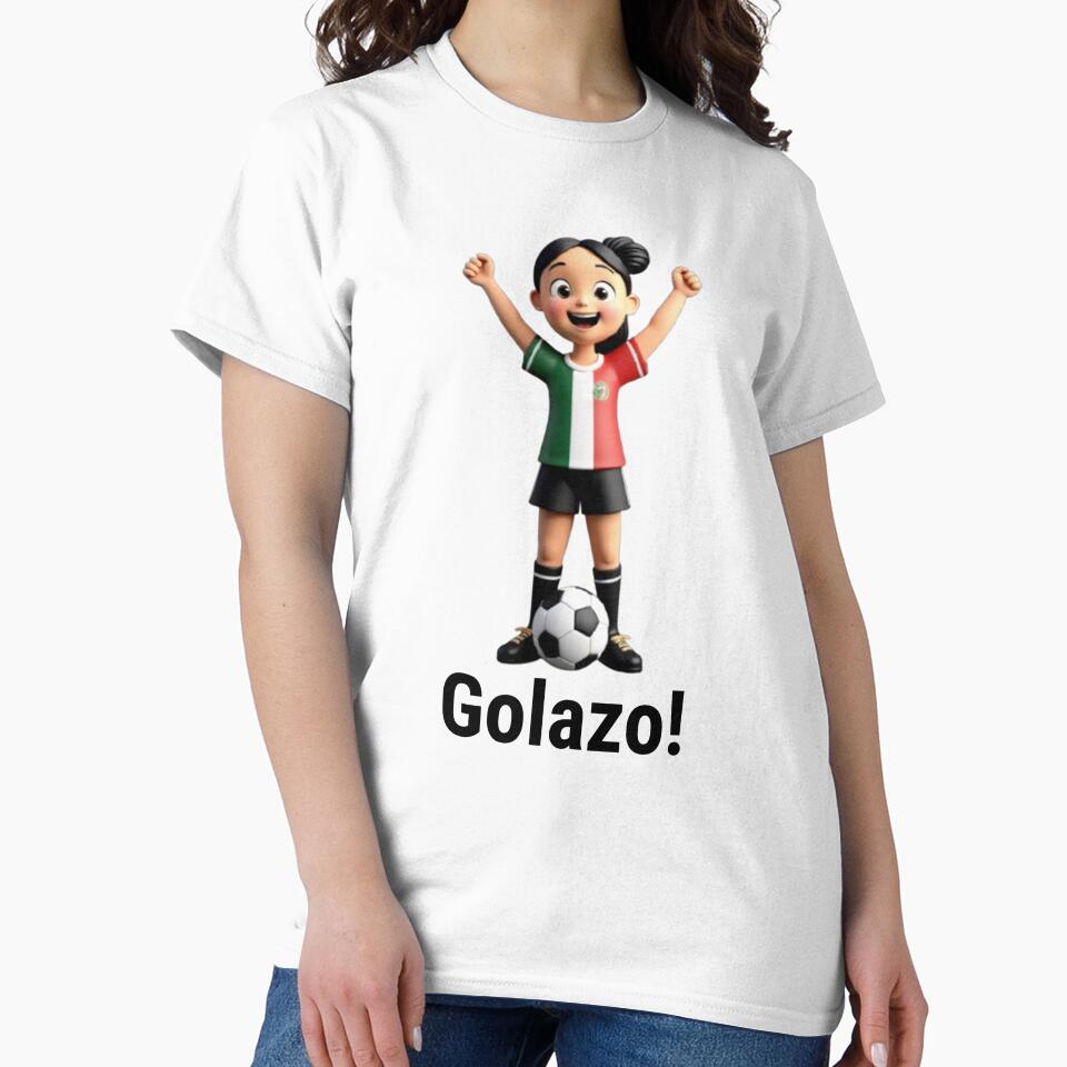 Mexico Fan Girl — Soccer Spirit by BajioAmigos