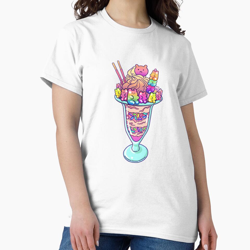 Cute Kawaii Jelly Bear Sundae by LiquidNeko