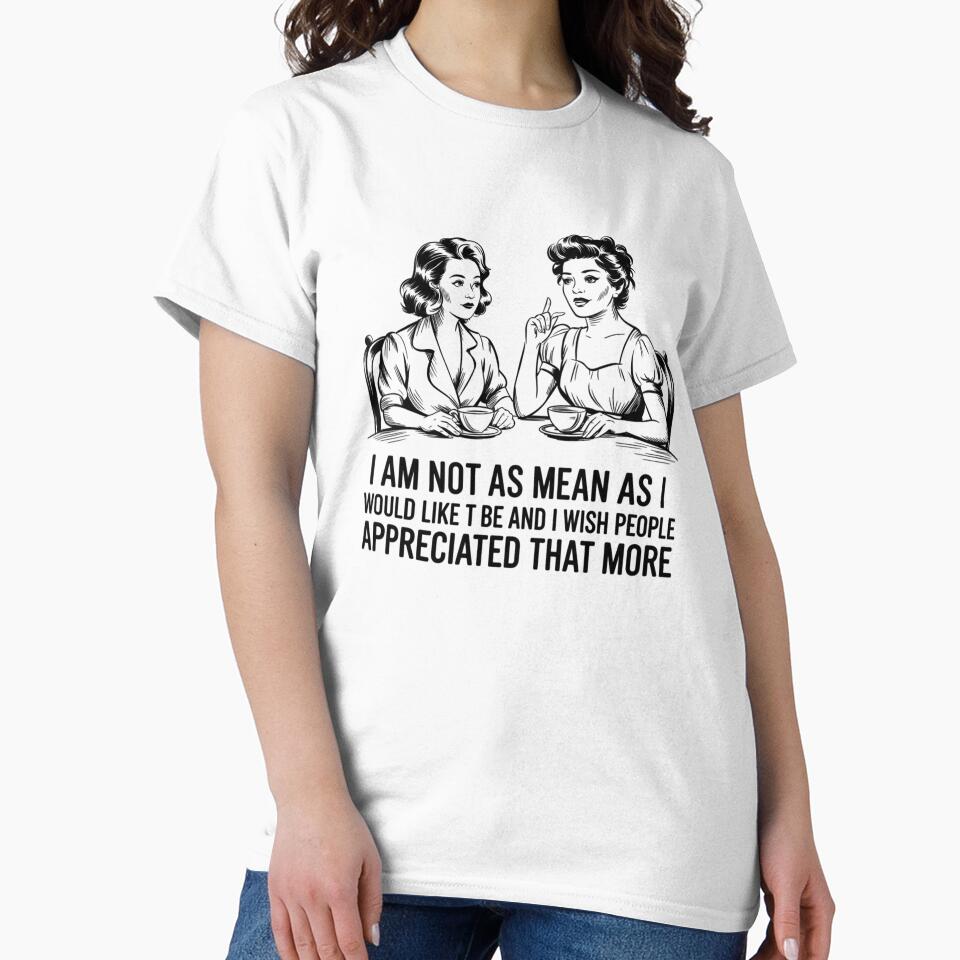 I AM NOT AS MEAN sticker by MasnMusg