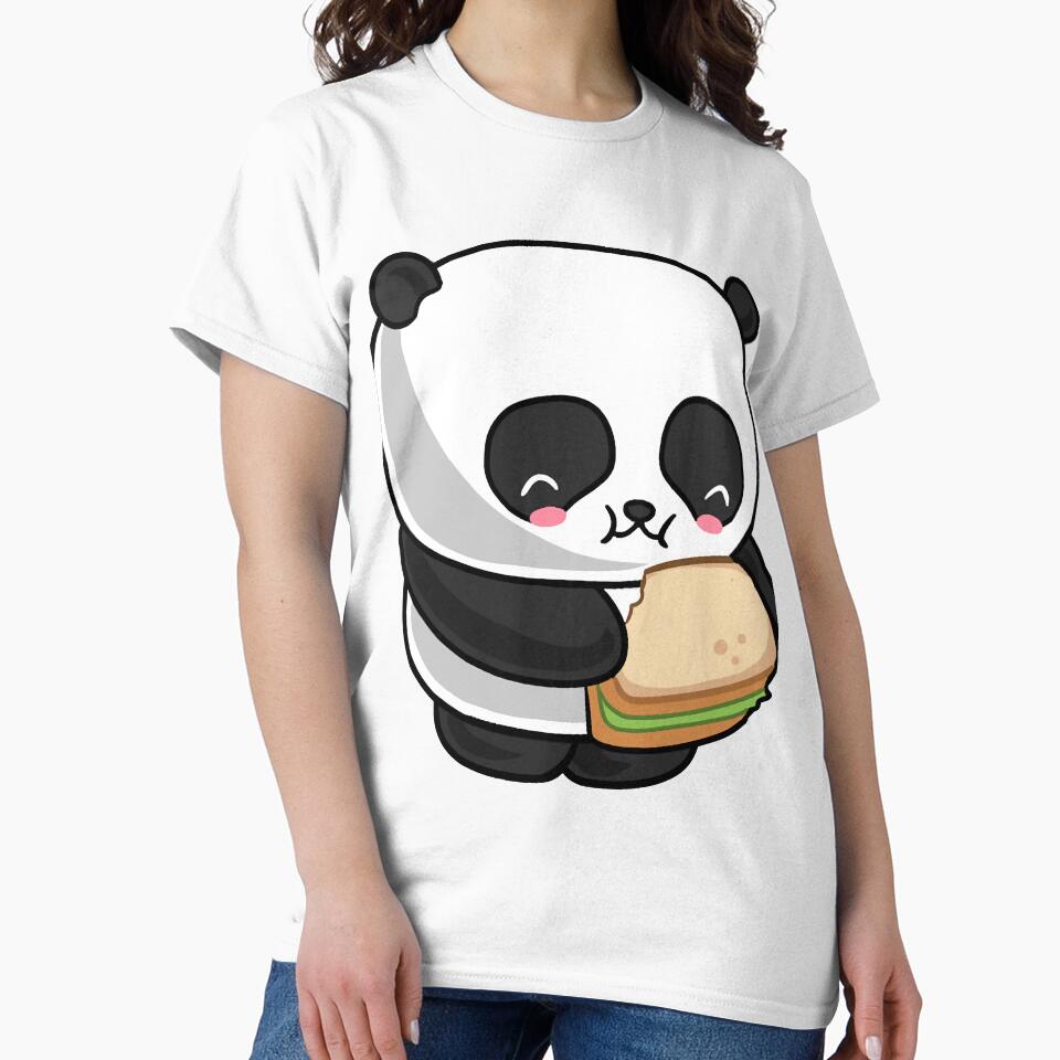 Kawaii panda eating by mero217