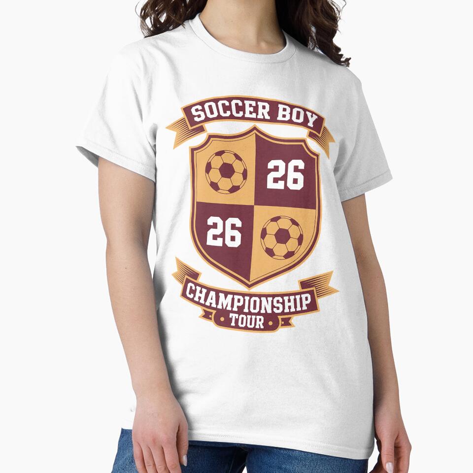 Mens Soccer Boy Brother Championship Tour 2026 by BlassmausArt