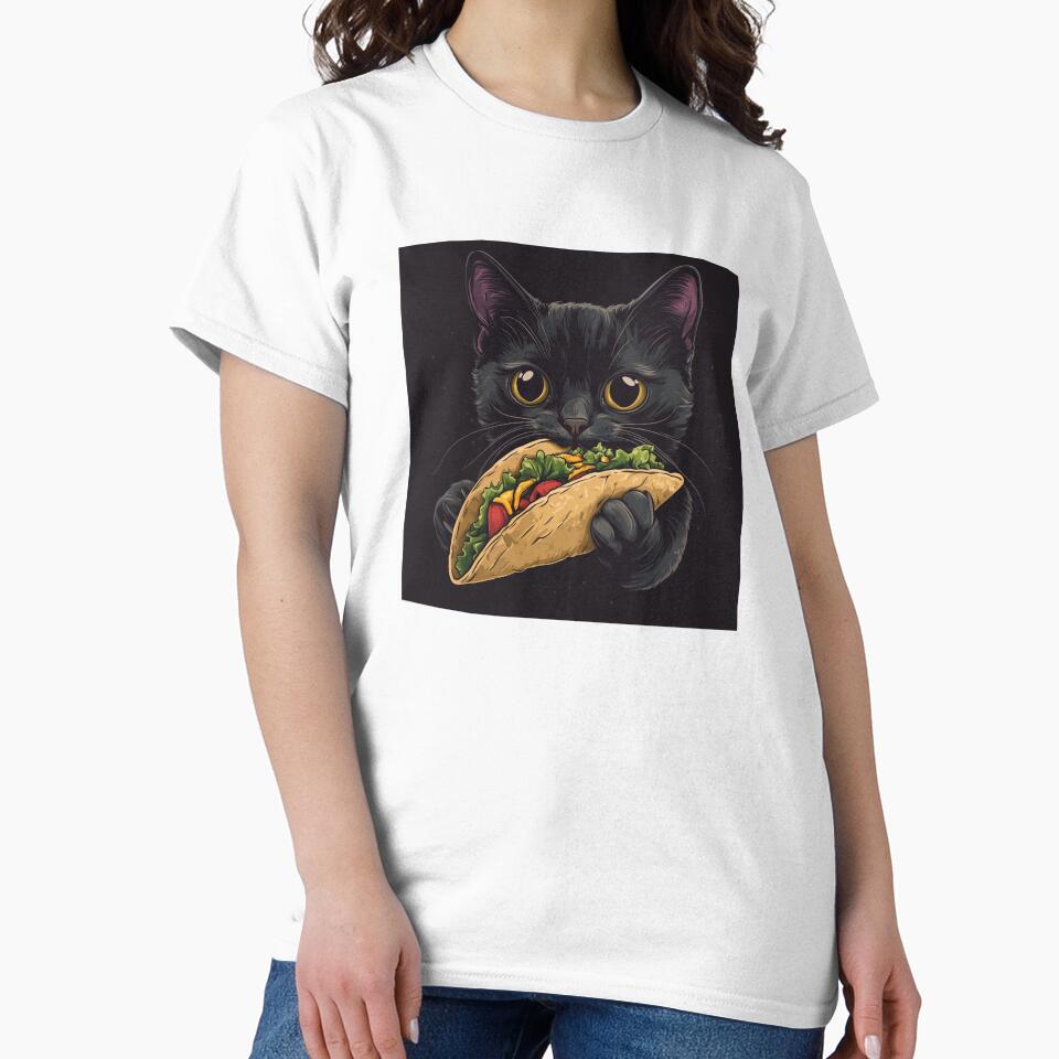 Tacos First, Problems Later – The Wisdom of the Cat by ArtbyPatti