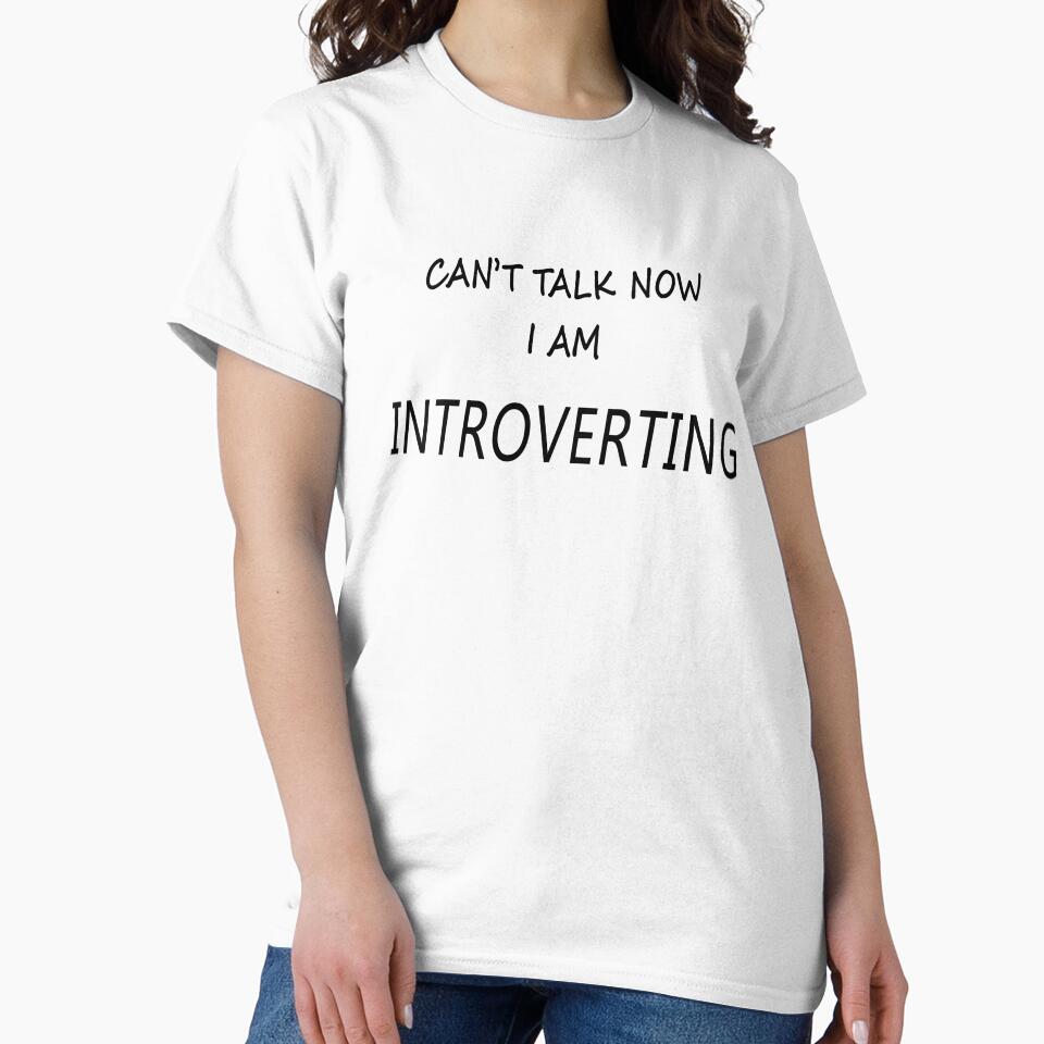 Can't talk now, I am introverting! by Davron28