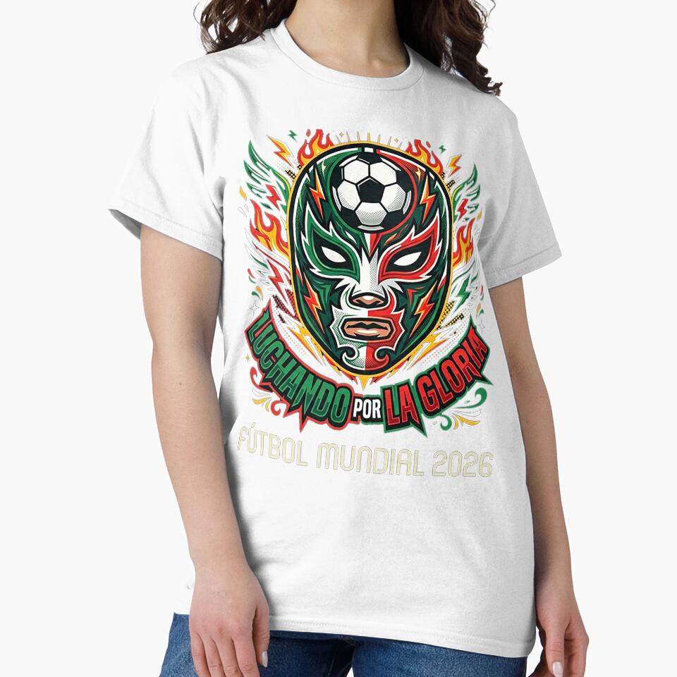 Luchador Soccer Spirit 2026 Mexico Heritage by rygenr8