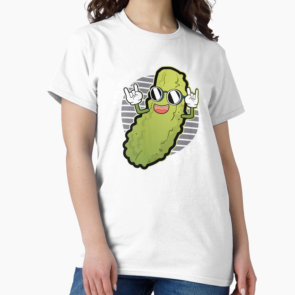 Pickle Fan Pun design - I'm Kinda Bill Dill Joke Tee by Lisbob