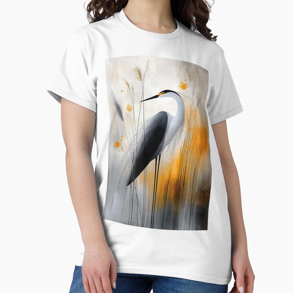Minimalist Bird in the Grass by KGSPhotoArt