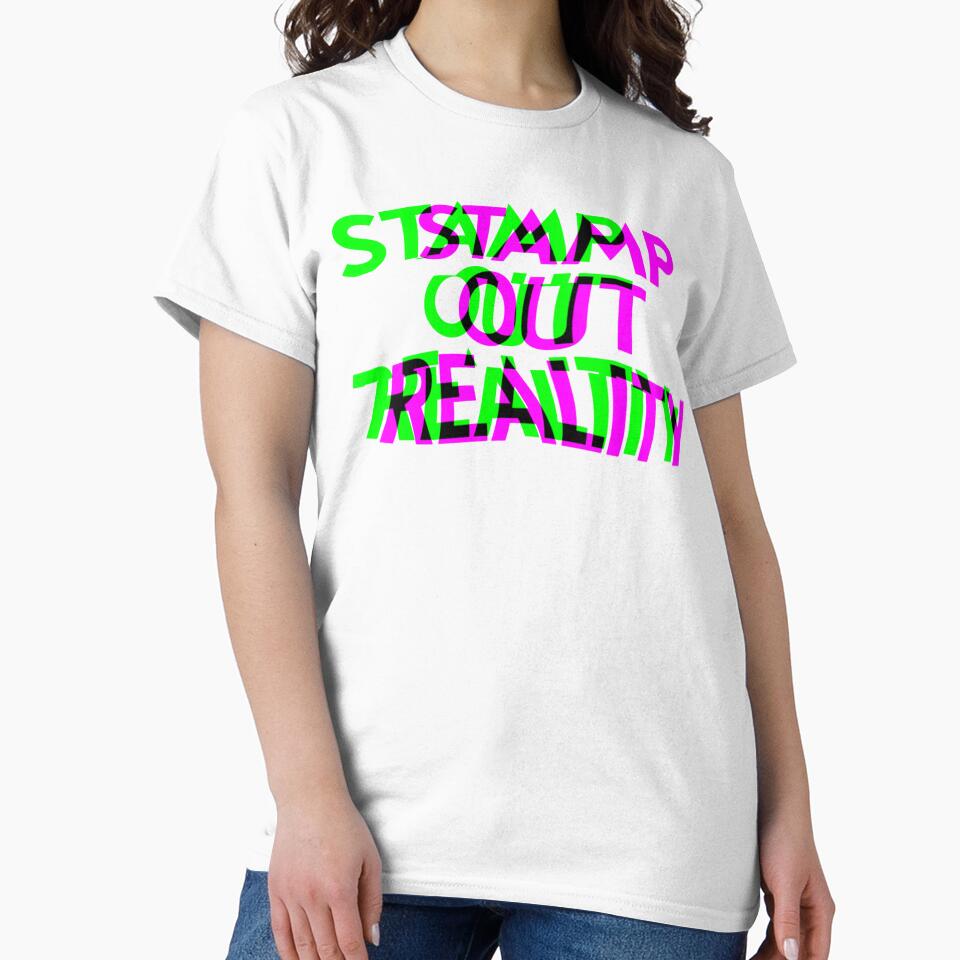 Stamp Out Reality 60’s Protest Hippie Counter Culture by ourkid