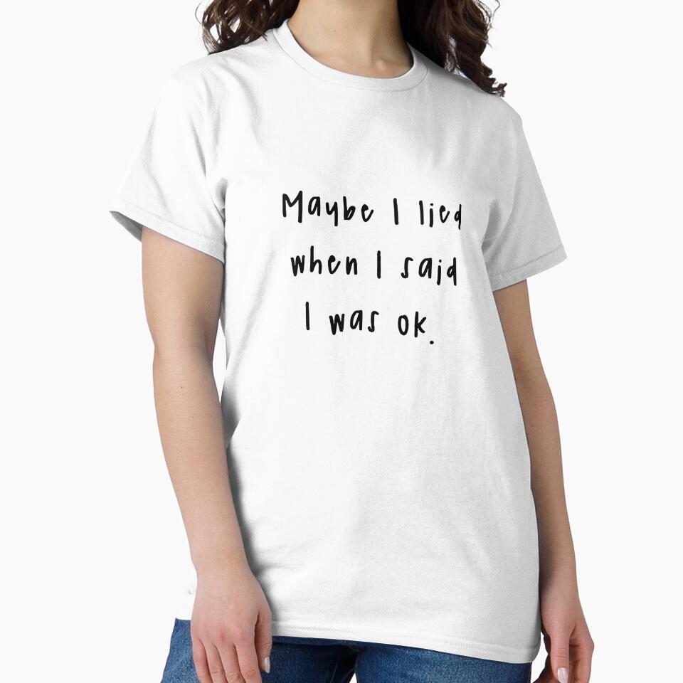 Maybe I lied Funny Memes Quote by owliedesign