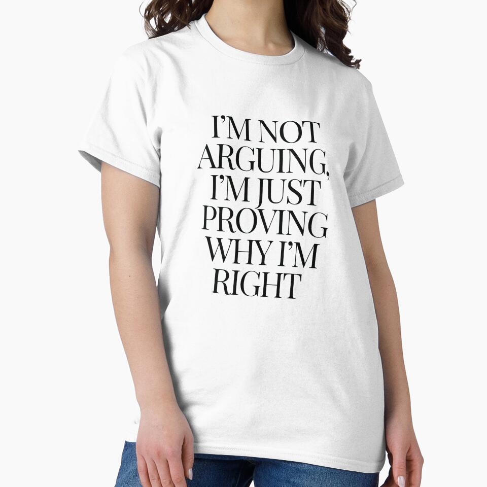 I'm not arguing by John-Xi-Nah