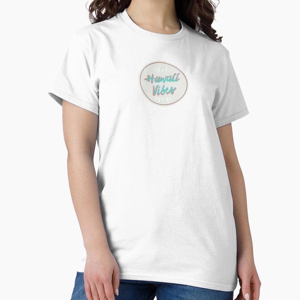 Fresh Hawaii Vibes Summer Boho Illustration by bahyocah