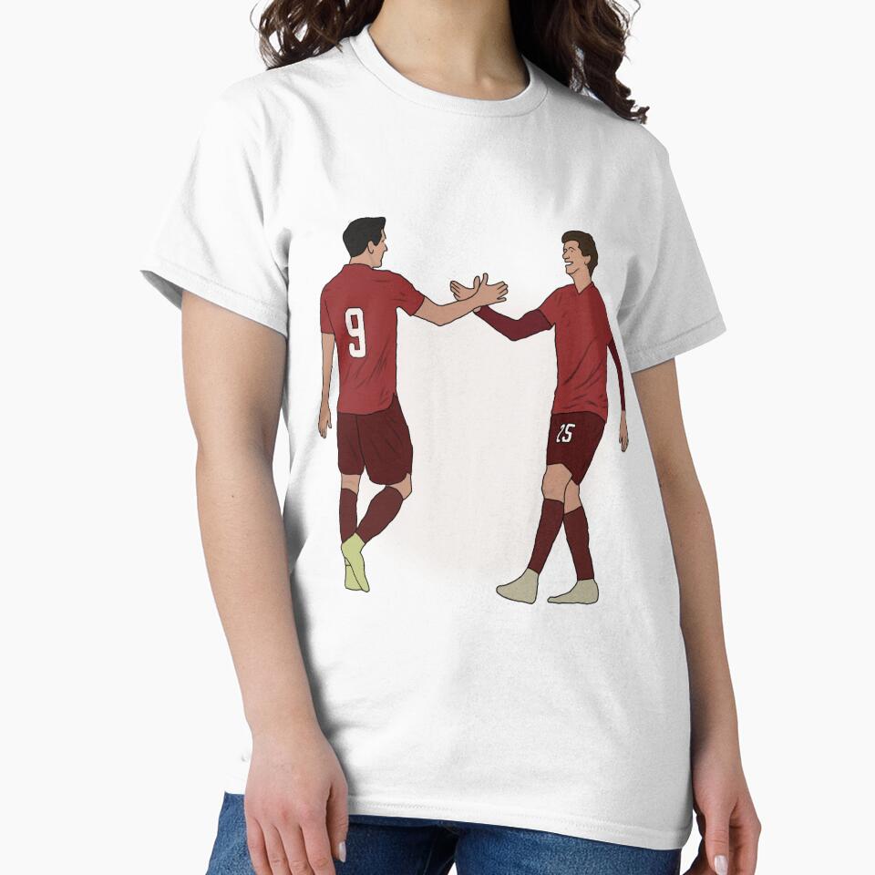 Thomas Muller & Robert Lewandowski Bayern Munchen by Cycle-Anyone