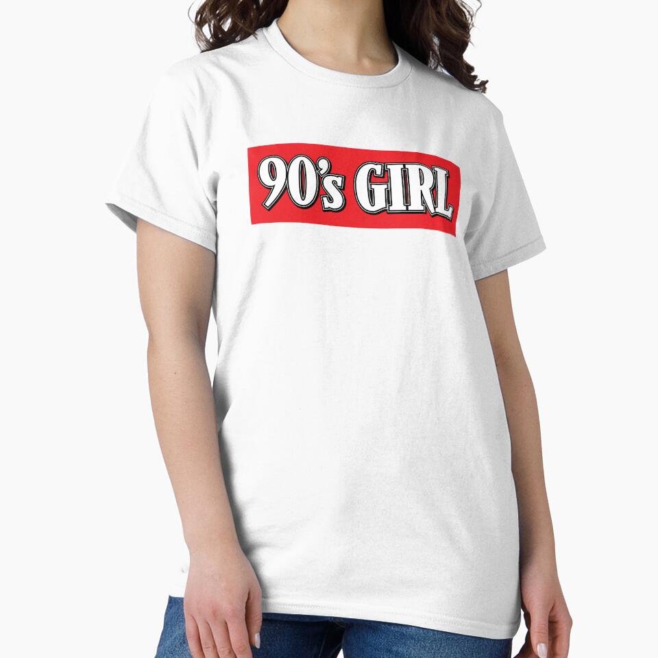 90's Girl (Red Background) by RubenRomeroDG