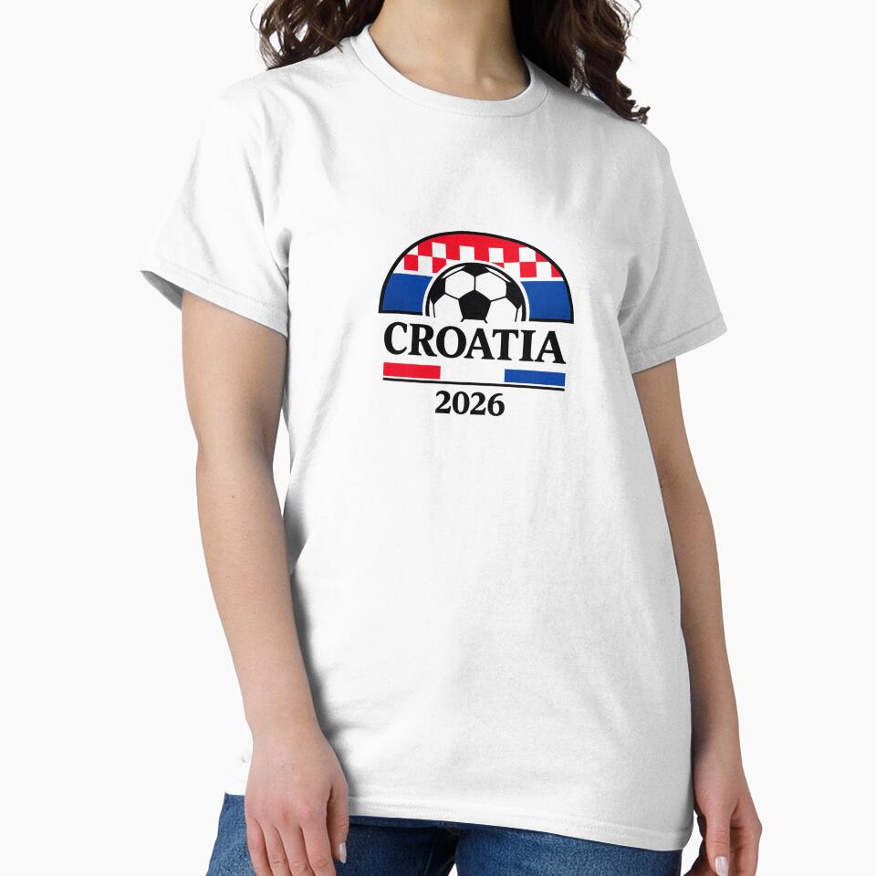 Croatia 2026 Soccer Design by postmarkpaw