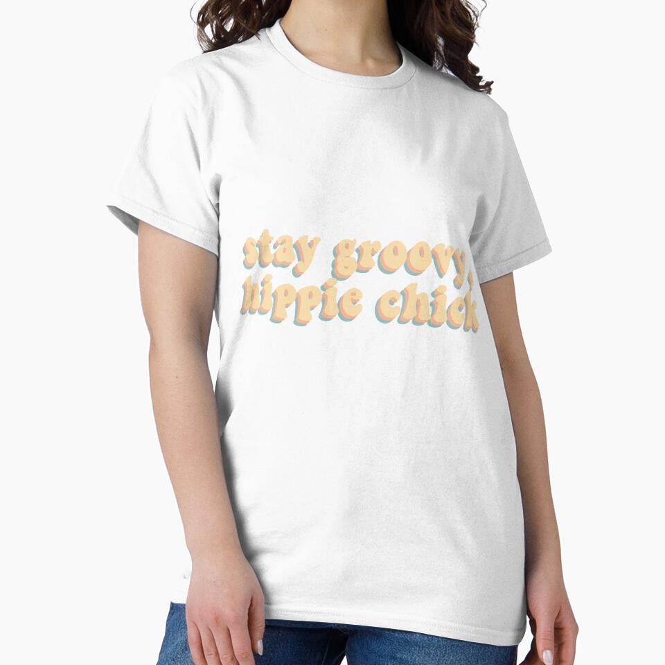 Stay Groovy Hippie Chick by NoLongerSlaves