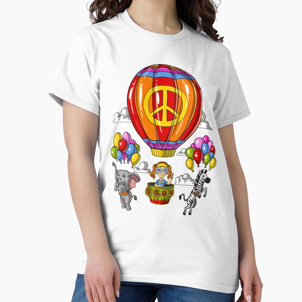 Hippie Hot Air Balloon by underheaven