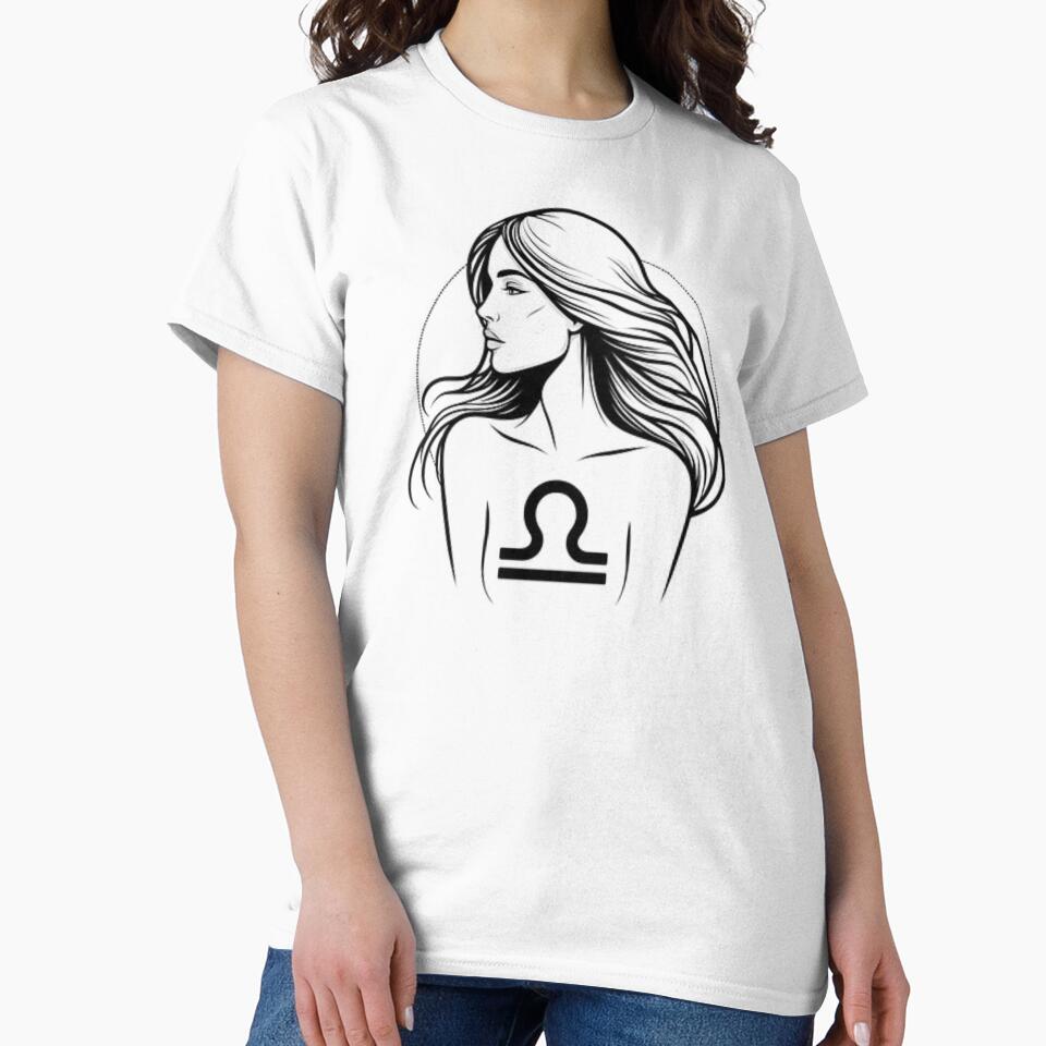 Minimalist Libra Sign Horoscope by Goondzik