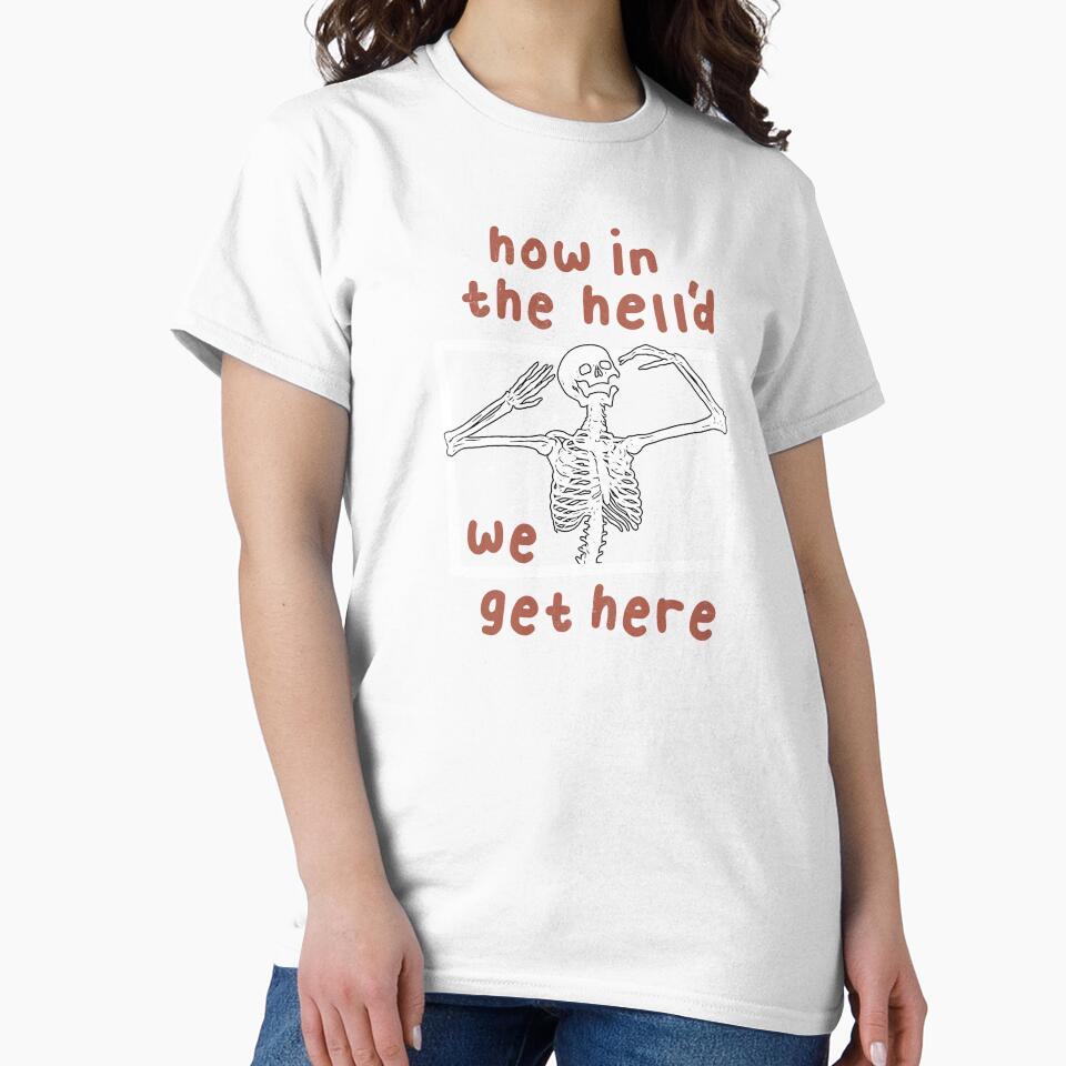 Black How in the Helld We Get Here  • Punk Rock  • Skull Alt Grunge by 18pm