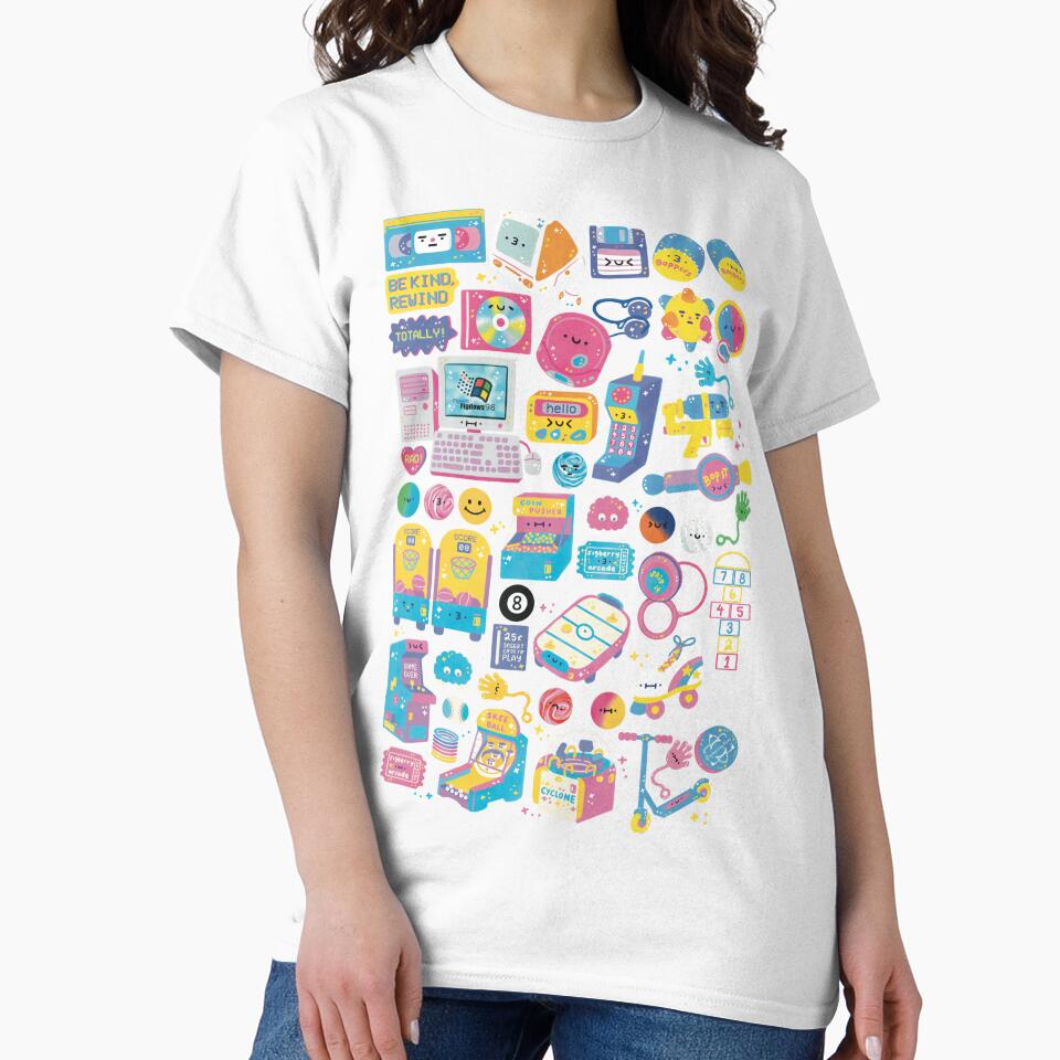 I love the 90s by Figberrytea