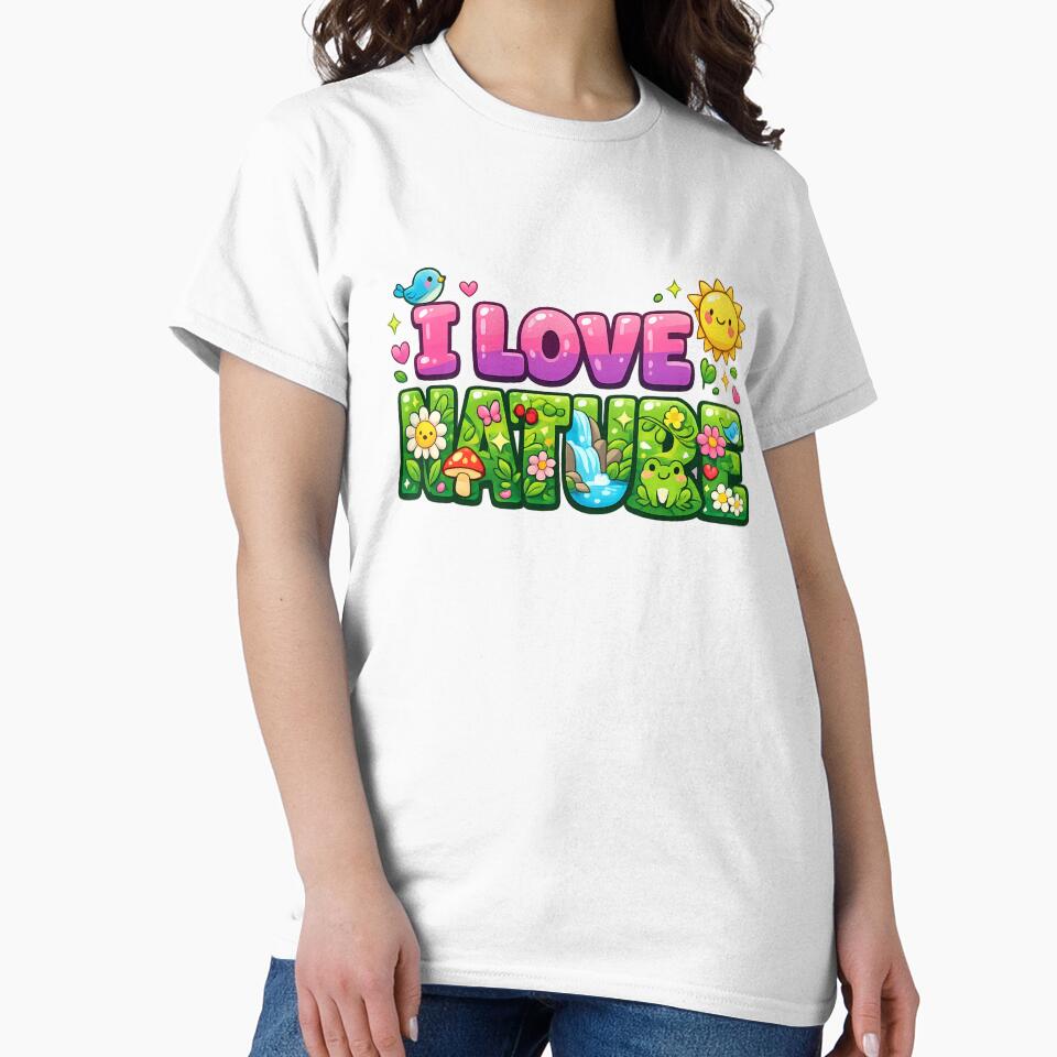 I Love Nature Kawaii by redsharkuk