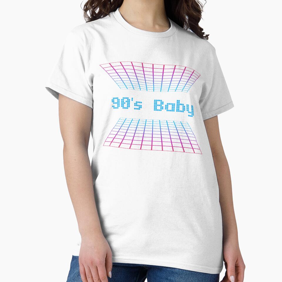 Retro Neon Blue - 90's Baby by Weknes
