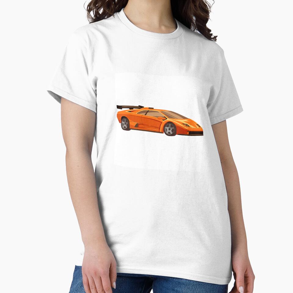 orange car by blackstarred