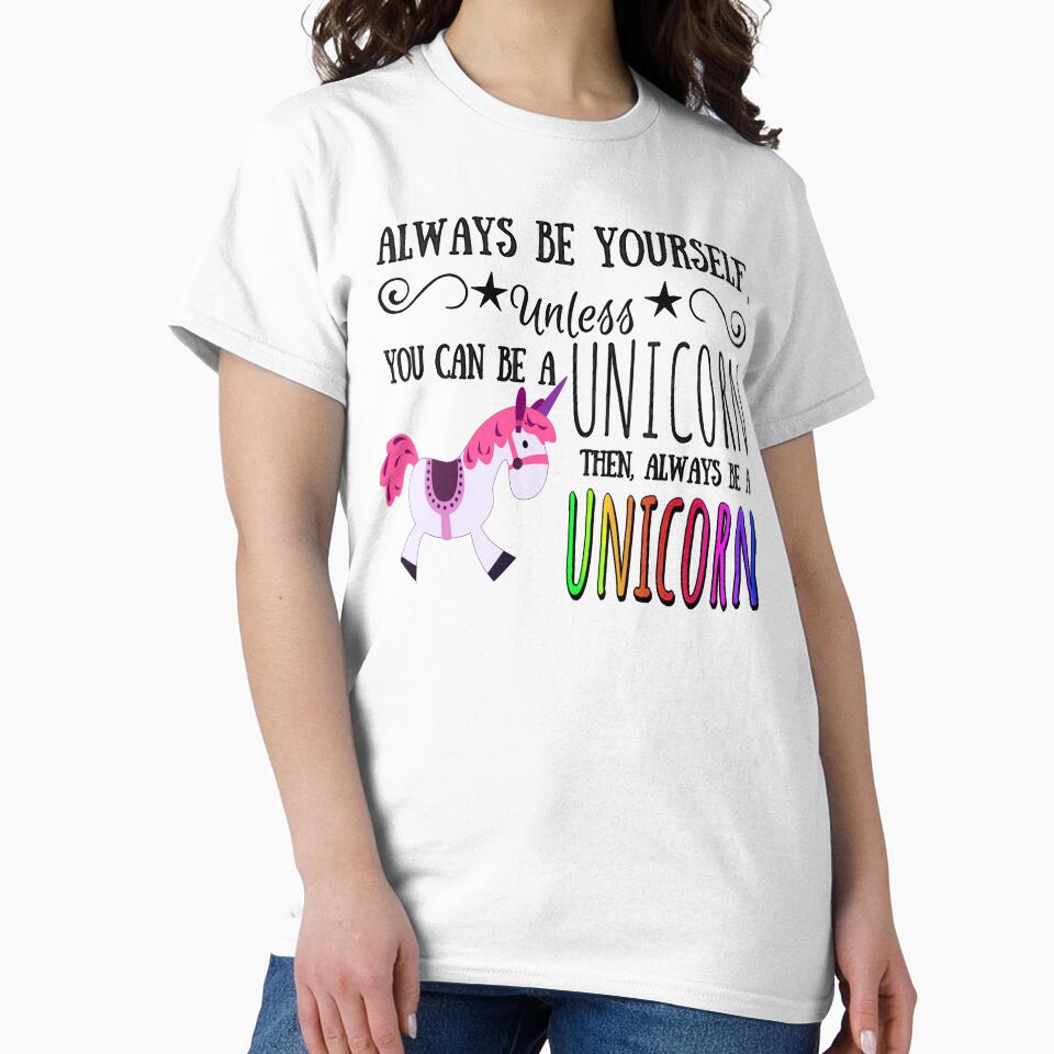 Then, Always Be A Unicorn! by WallArt01