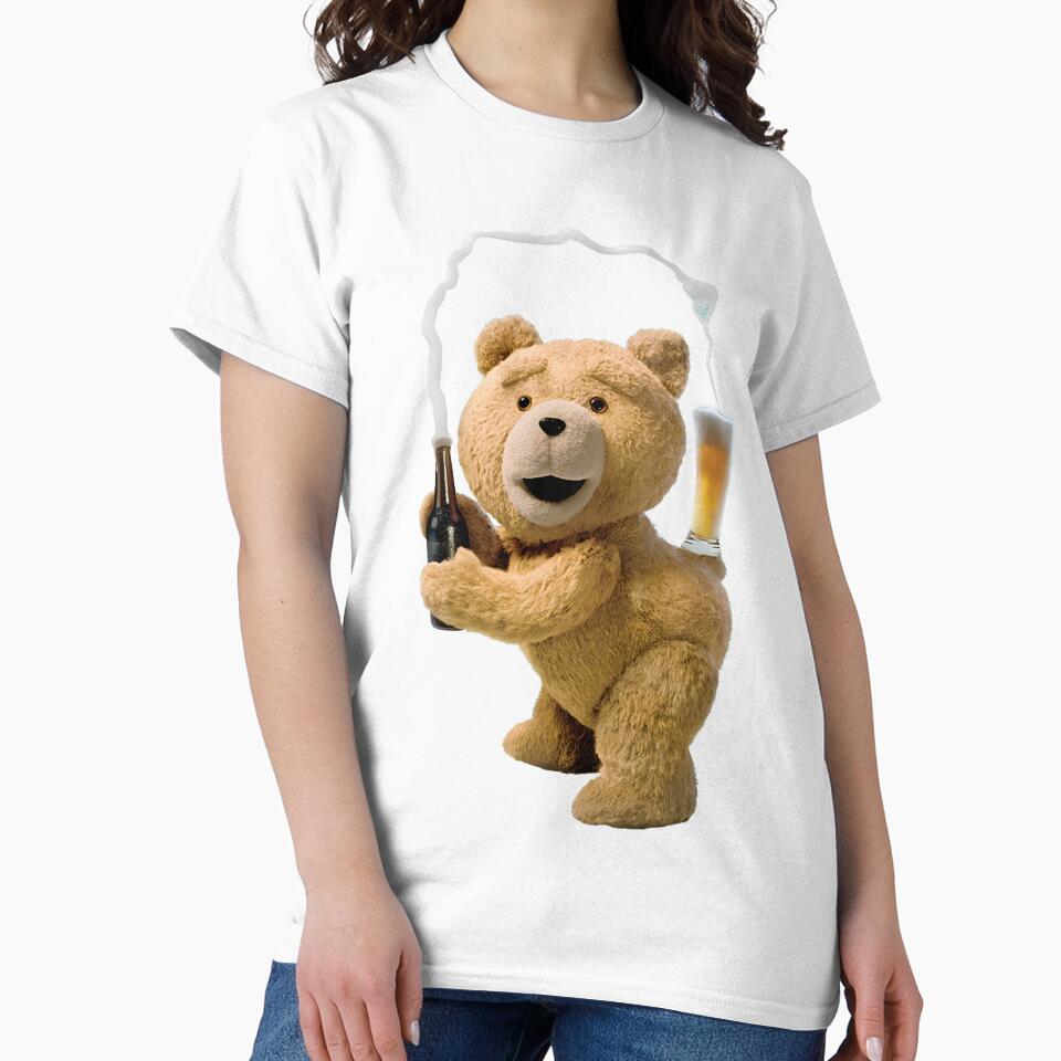 Bear Who Loves Beer by NF Designs Studio DTF