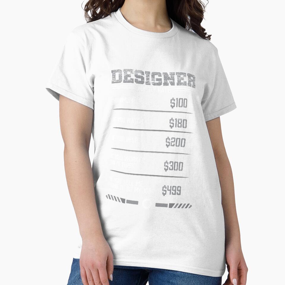 Designer Hourly Rate by Myshelter