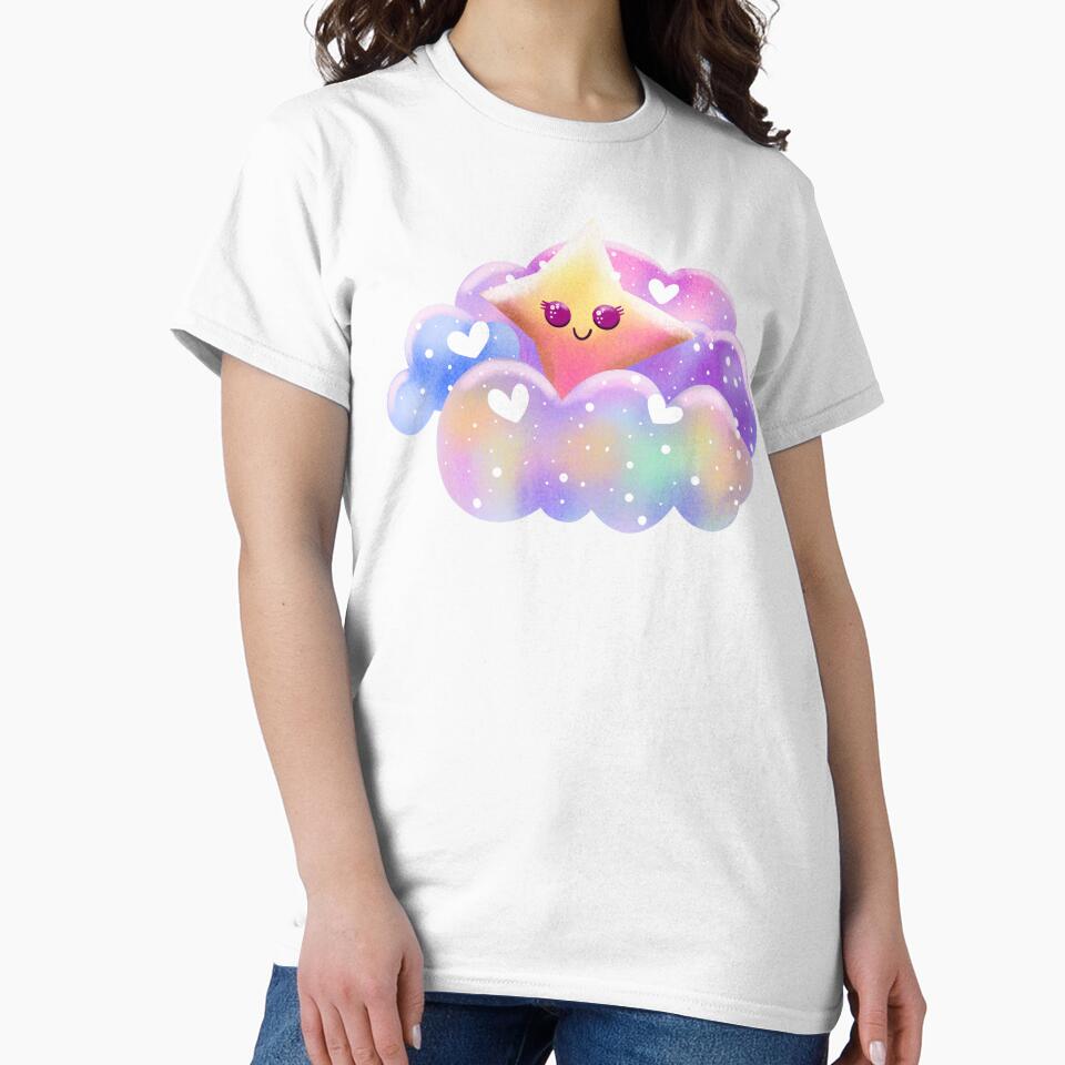 Kawaii star and clouds by altairaleon