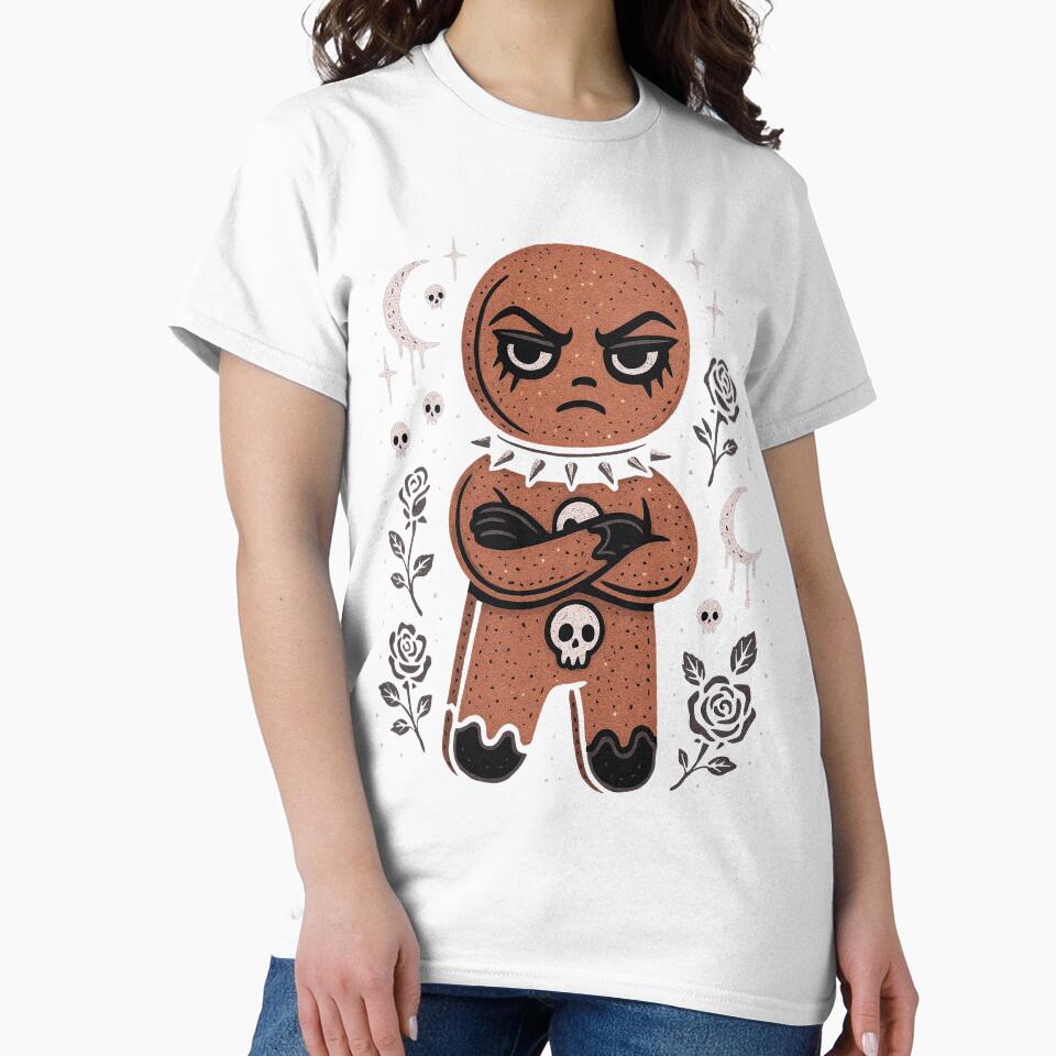 Gothic Christmas Goth Gingerbread Man Men Women Kids by BlueBerry-Pengu