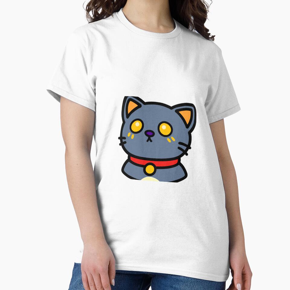 Gray Cat With Attitude by PrintJuiceStore