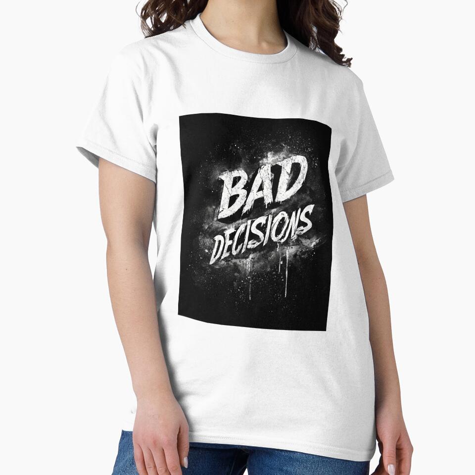 Bad Decisions – Grunge Typography by chi3-jp