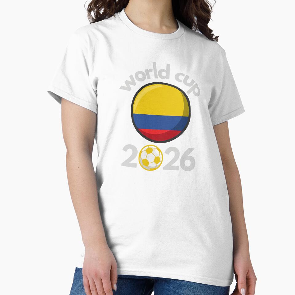 Columbia Flag World Cup 2026 Soccer Design – Columbian Football Futbol by Molly's Bold Brush