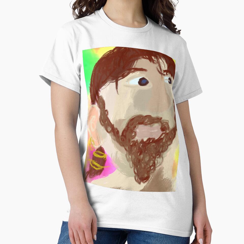 Hippie guy by Joelartdesigns