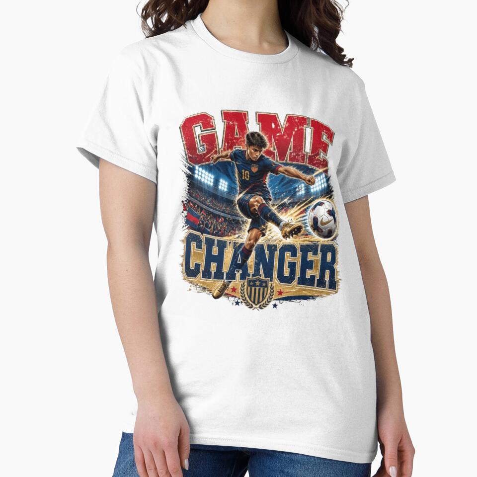 Game Changer Soccer Legend – Vintage Football Champion Graphic | Athlete Sports Fan Retro Design by GloboStyle Design