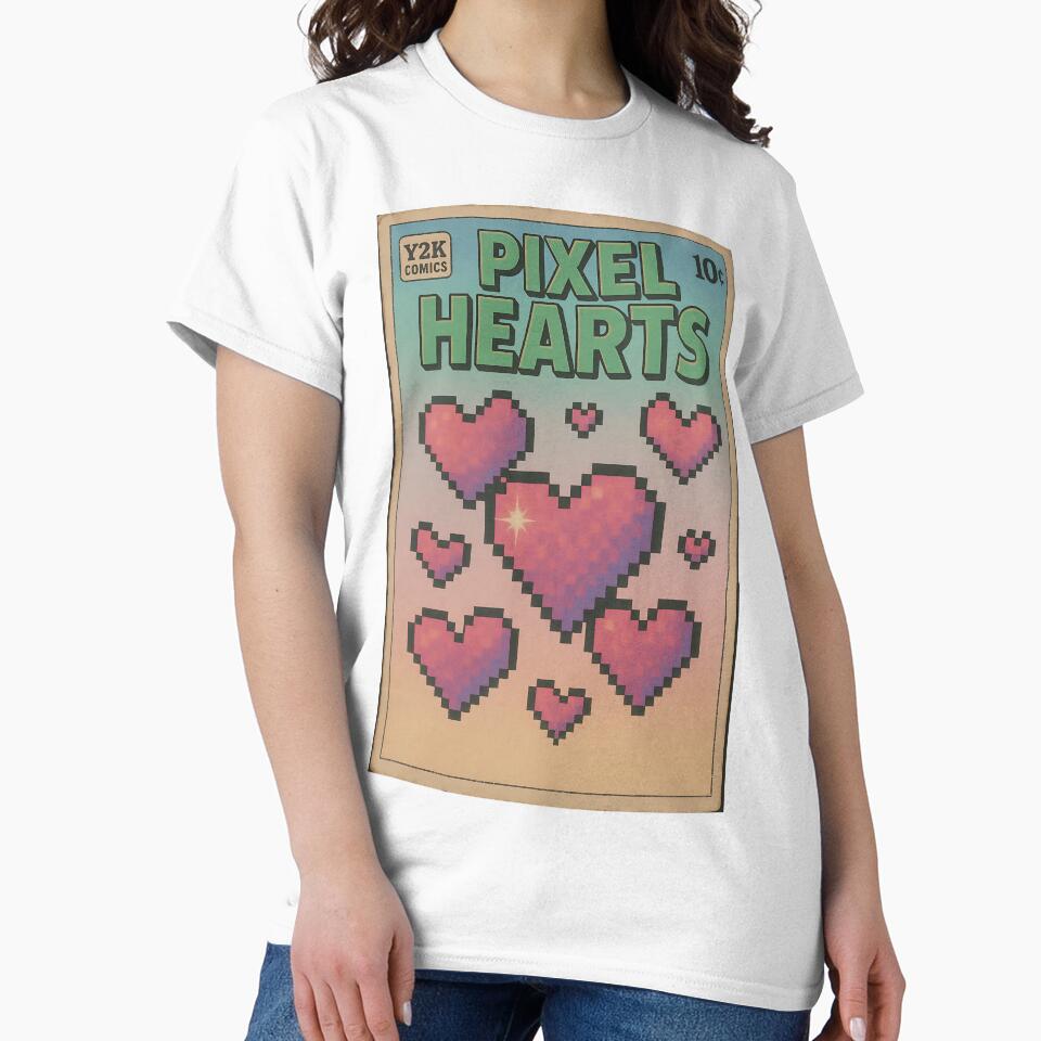 Y2K: Pixel Hearts by bapupa