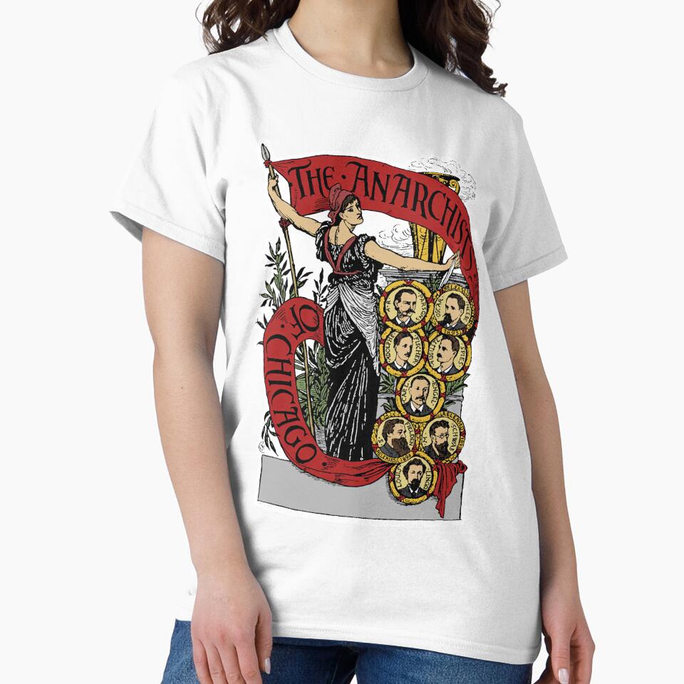 Vintage Anarchists of Chicago Historical by TeeARTHY