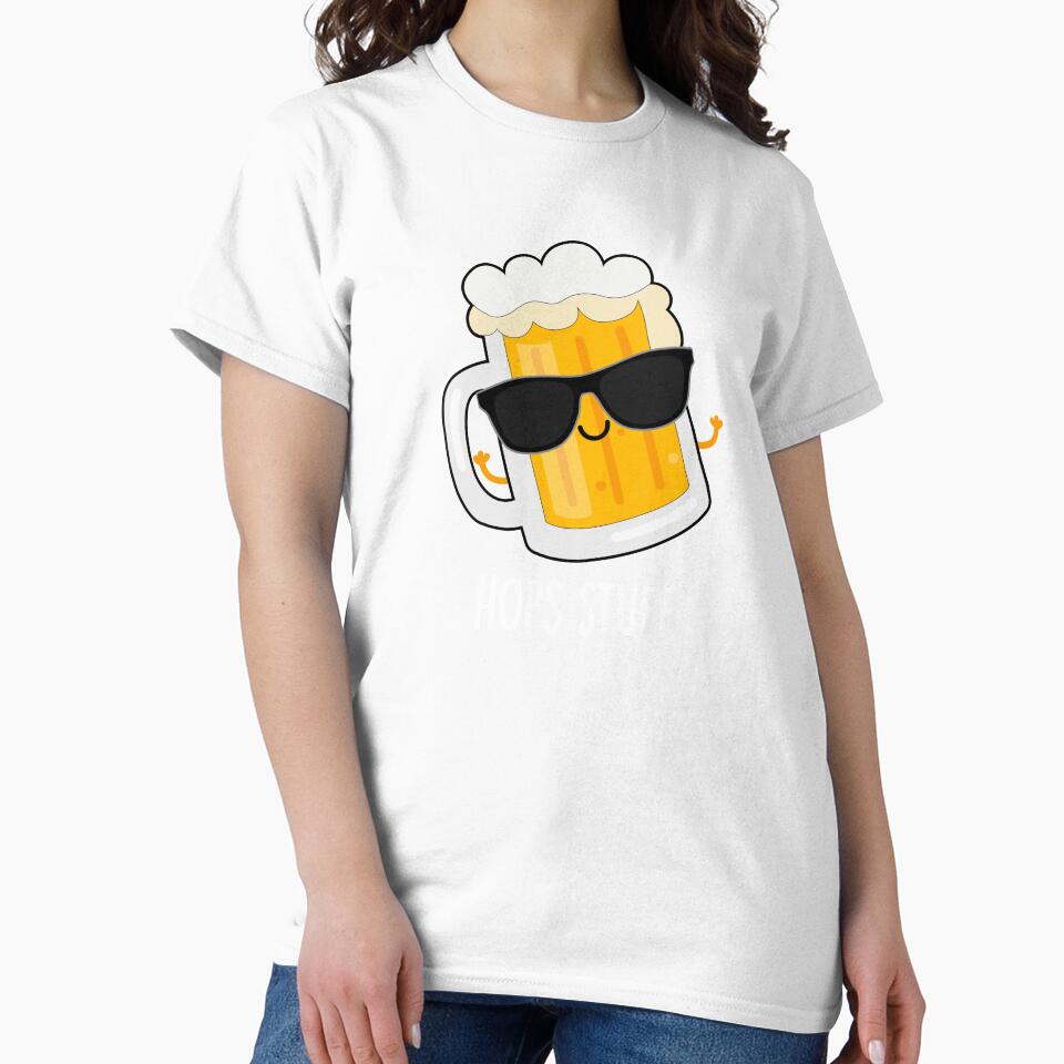 Beer-ed Funny Beer Beard Pun (Dark BG) by punnybone