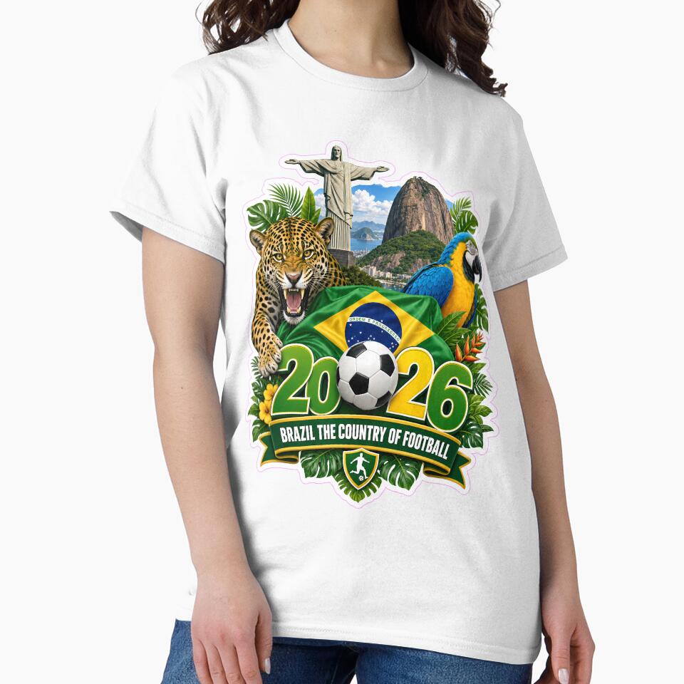 Brazil 2026 Country of Football Design by LuisWorks