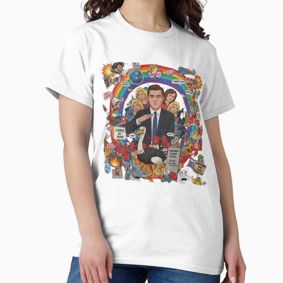 Chaotic-Meme Classic shirts and sticker by anandsiva2703