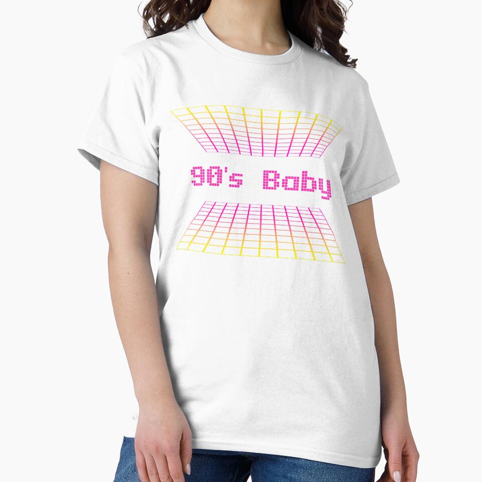 Retro Neon Pink - 90's Baby by Weknes