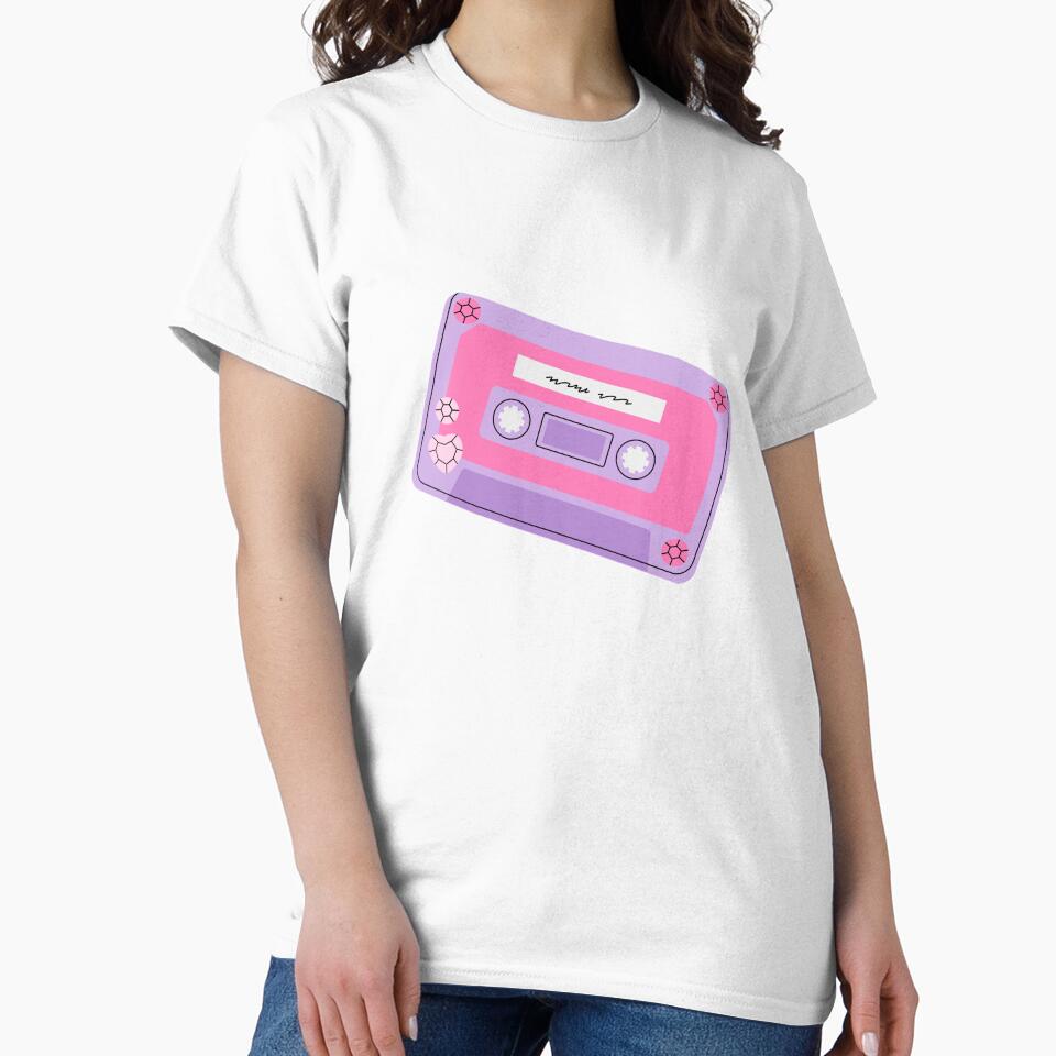 Pink Y2K Cassette Tape by Kusaka.art