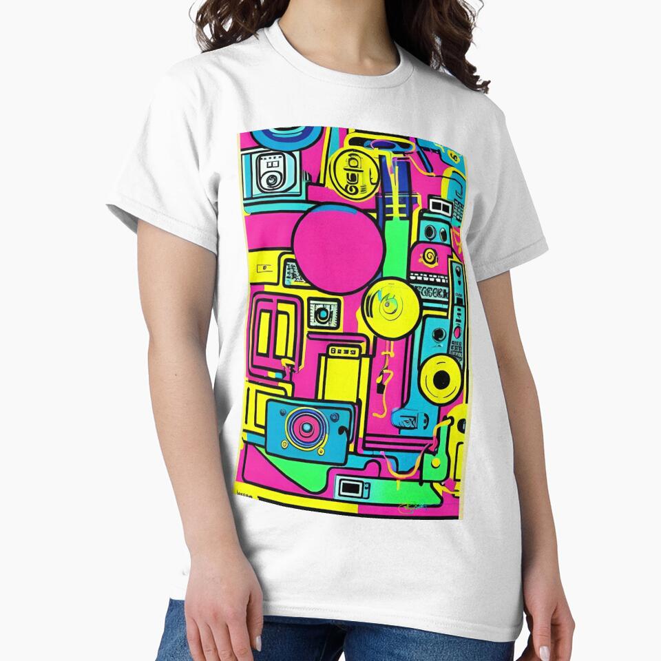 80’s Pop Art Vibes 14 by Benito Del Ray