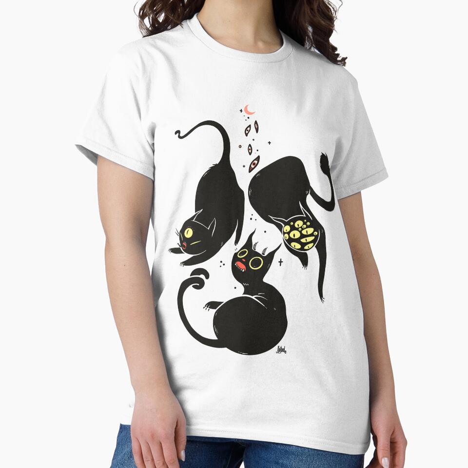 Strange Many Eyed Black Cats by cellsdividing
