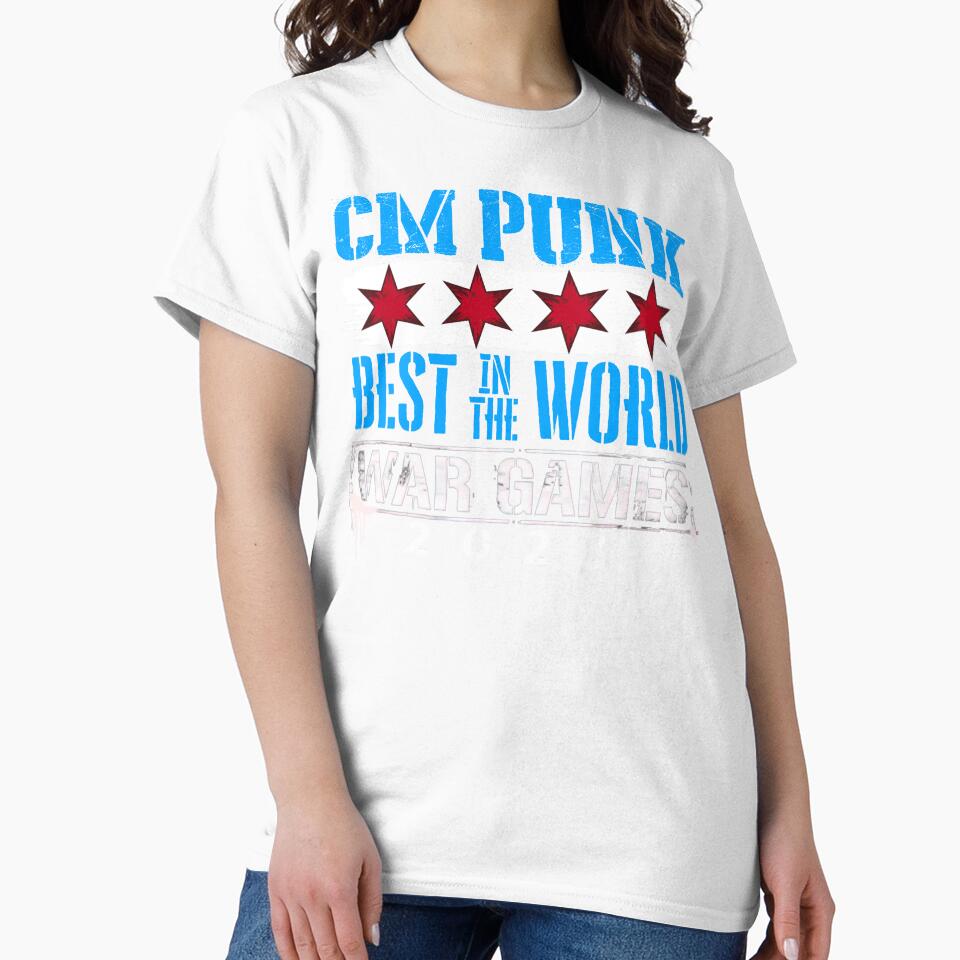 CM Punk T-Shirt WWE Best In The World CM Punk Survivor Series War Games T-Shirt by WrestlingZone