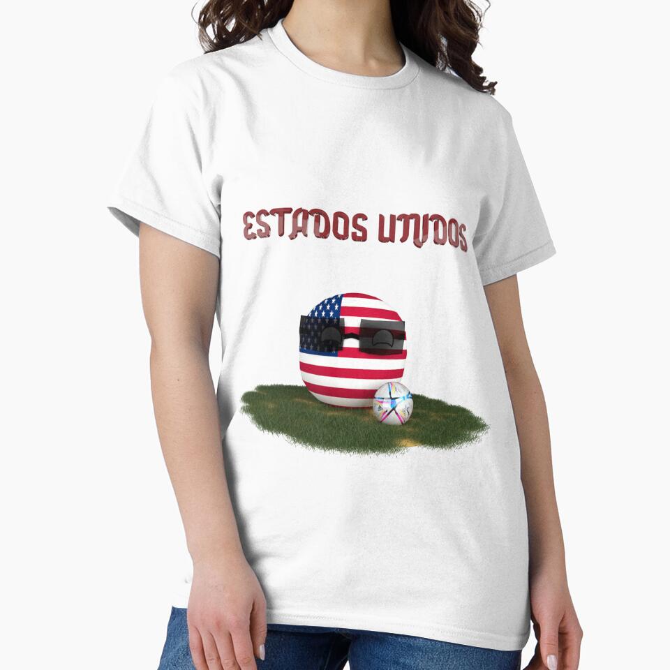Flag United States World Cup Qatar 2022 by Countryballs3D