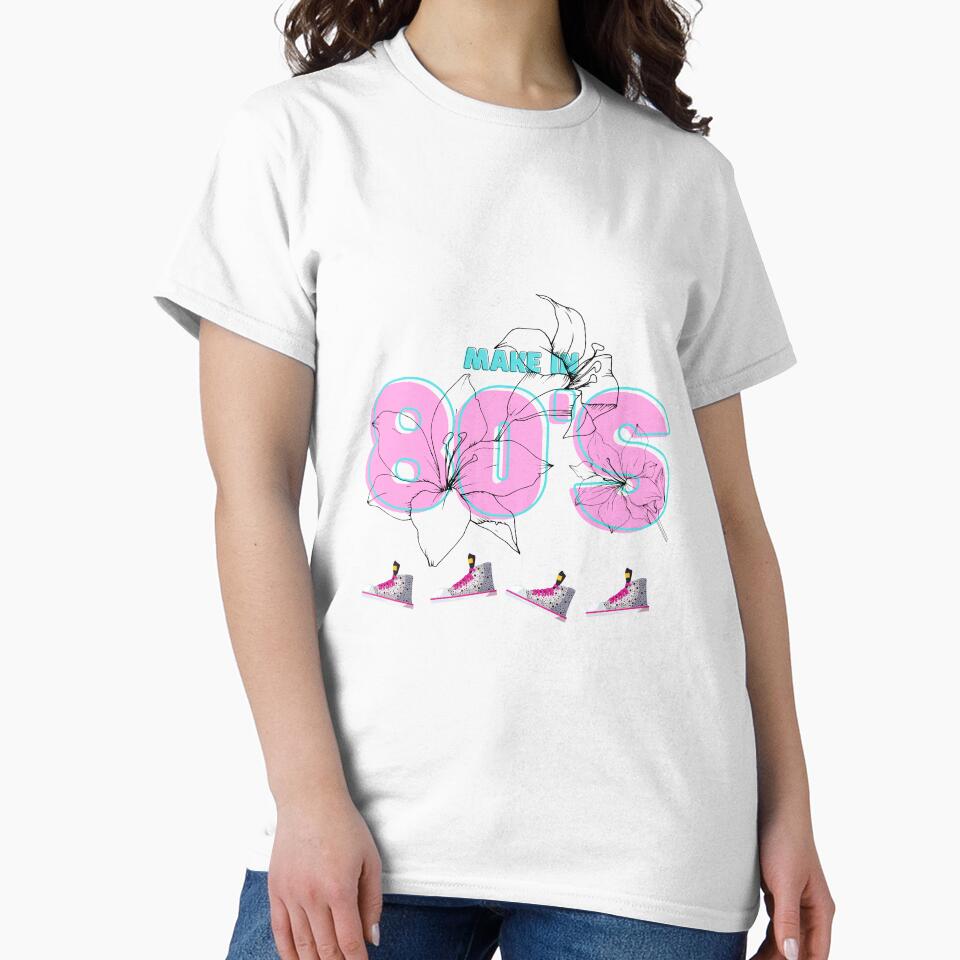 MAKE IN 80'S.T-Shirt by catsalavesShop
